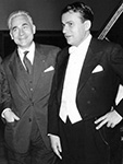 With Jean Martinon – 1962